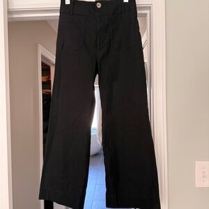 Maeve Charcoal Buttoned Trousers